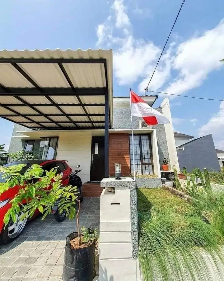 Kanopi cordoba doble layer plus talang air