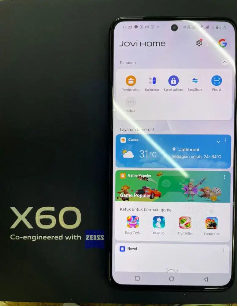 Vivo X60 5G 8/128gb Original | Kondisi Terawat | Siap Pakai