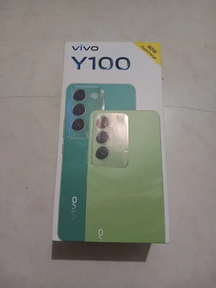 Vivo Y 100 4G 8/128gb Ungu Fullset