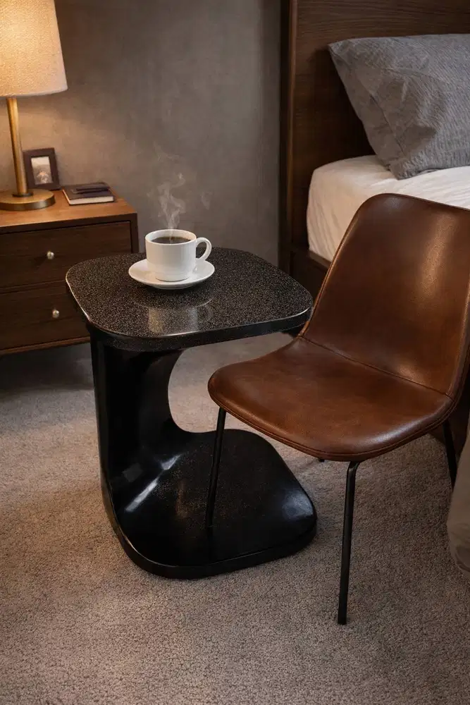 Meja Kopi Teras Terrazzo Indoor/ Outdoor