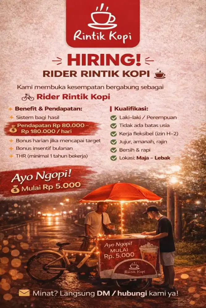 Rider Kopi Keliling by Rintik Kopi