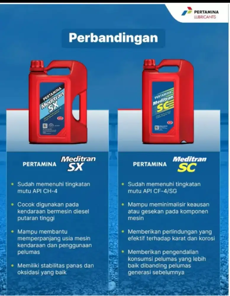 Promo Oli Mesin Pertamina Mediterania SC