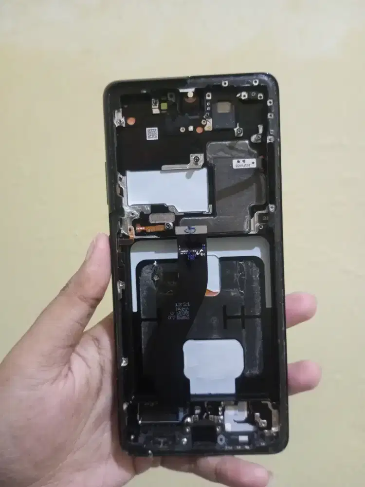 Lcd samsung s21 ultra ori copotan minus garis 1