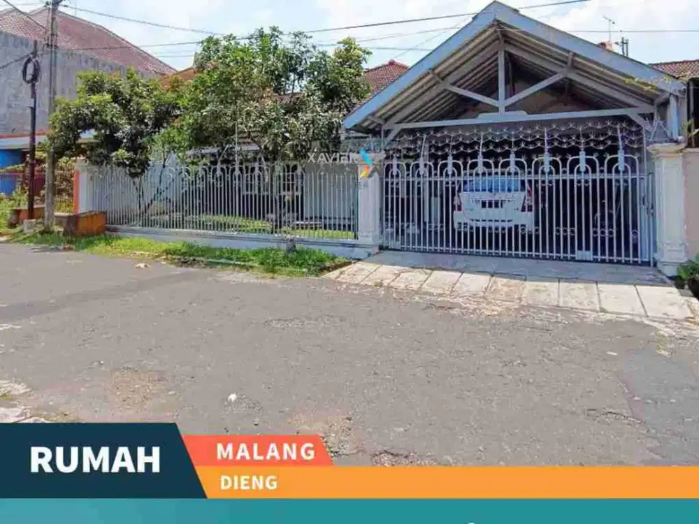 Dijual Rumah Klasik Cantik & Terawat di Daerah Dieng, Kota Malang