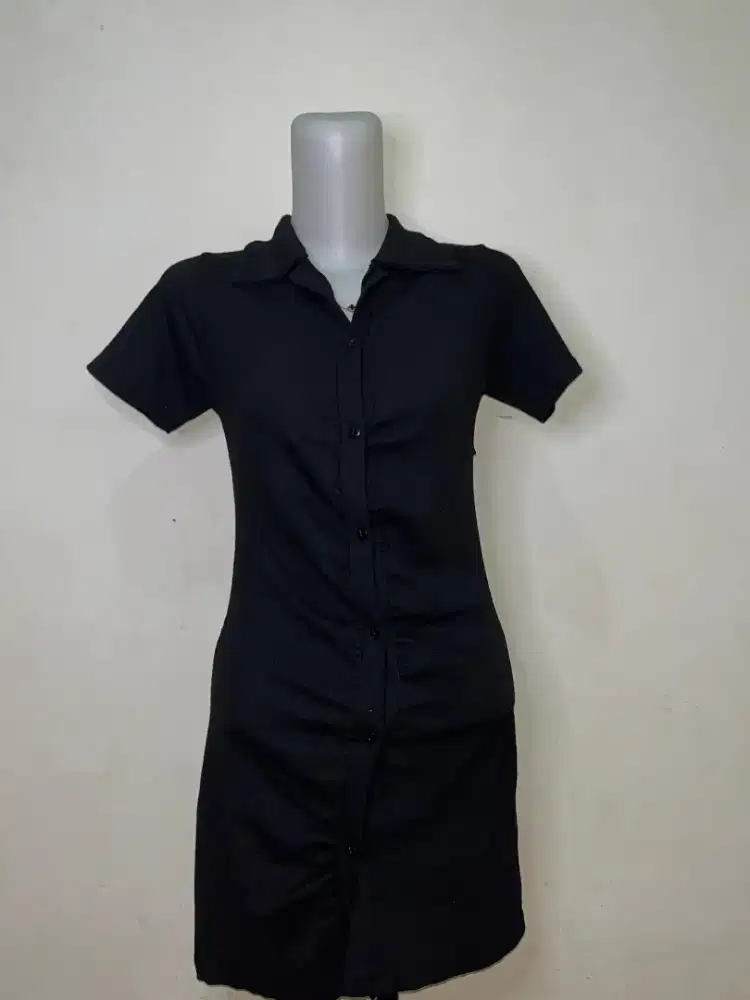 Dress mini wanita press body