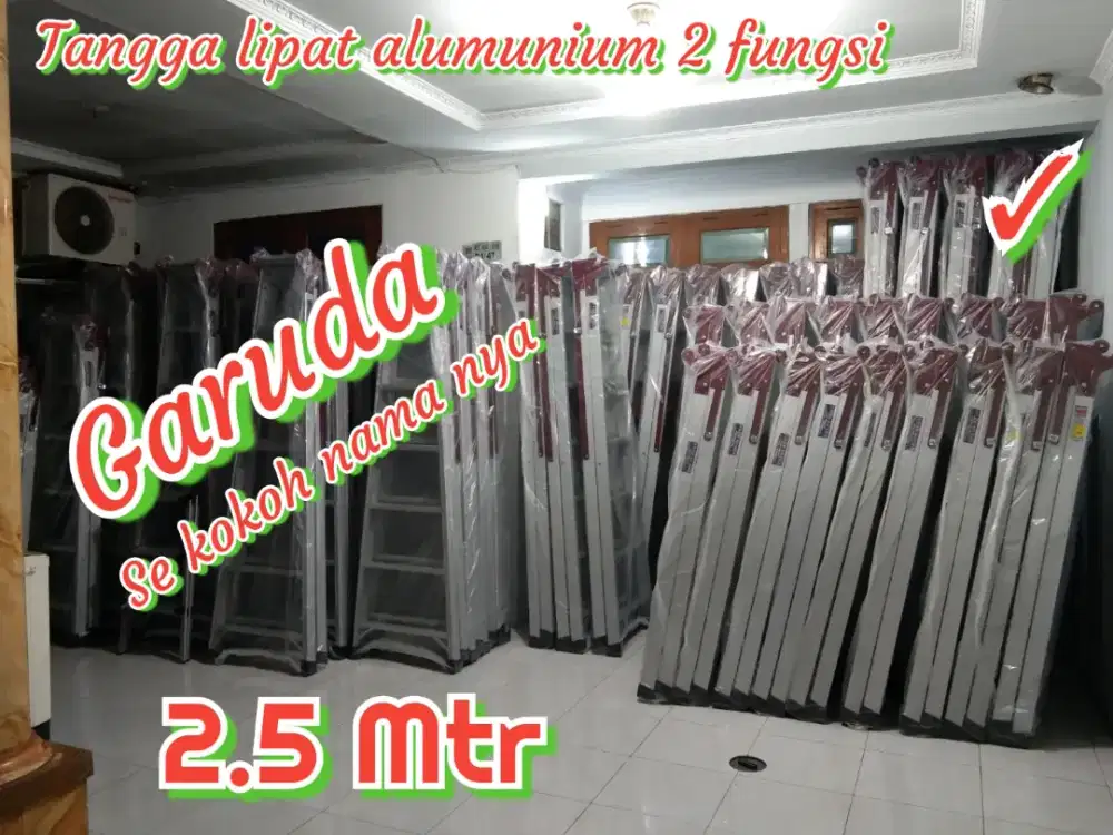 Tangga lipat alm GARUDA 2.5 Mtr.