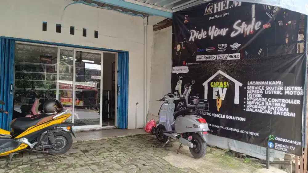 Bengkel service sepeda / motor listrik bergaransi