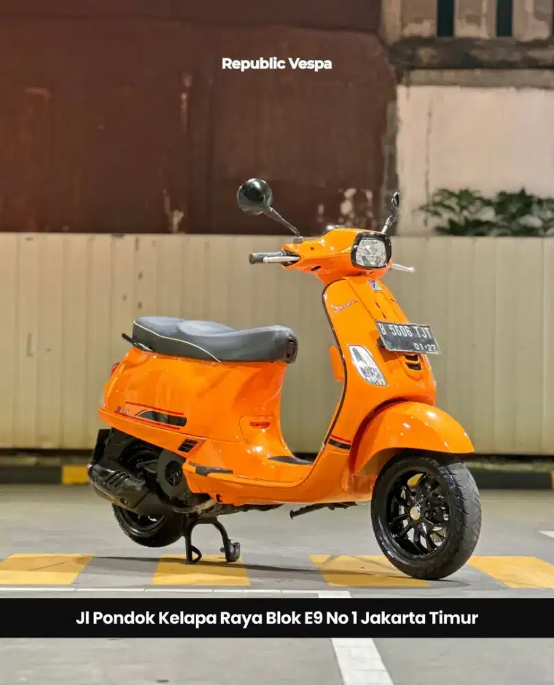 DIJUAL PIAGGIO VESPA S 125 IGET LED THN 2021 PERFECT CONDITION