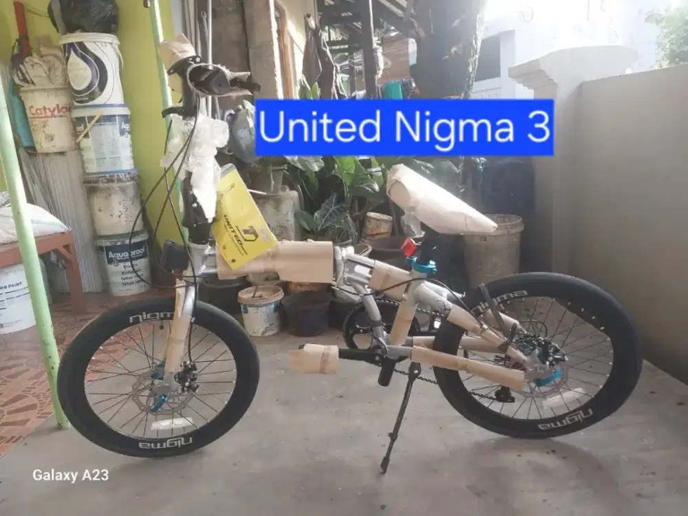 Sepeda United Nigma 3 (barter TV LED)