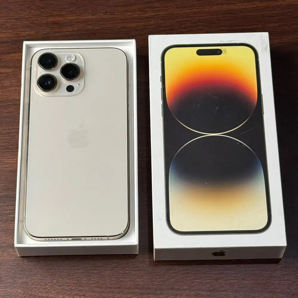 iPhone 14 PRO MAX 1TB Gold Garansi Resmi iBox