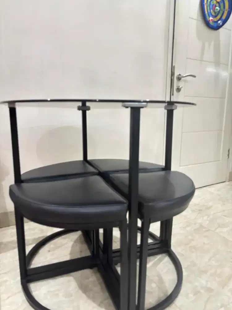 Preloved set meja informasi like new