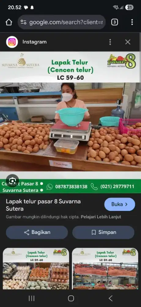 Kerja di agen telur