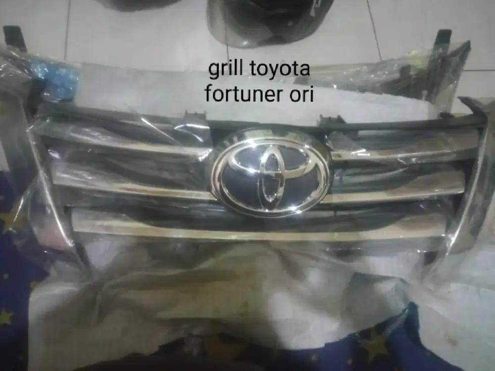 Aksesoris Fortuner Murah! Grill Fortuner Ori dan Laci Dashboard