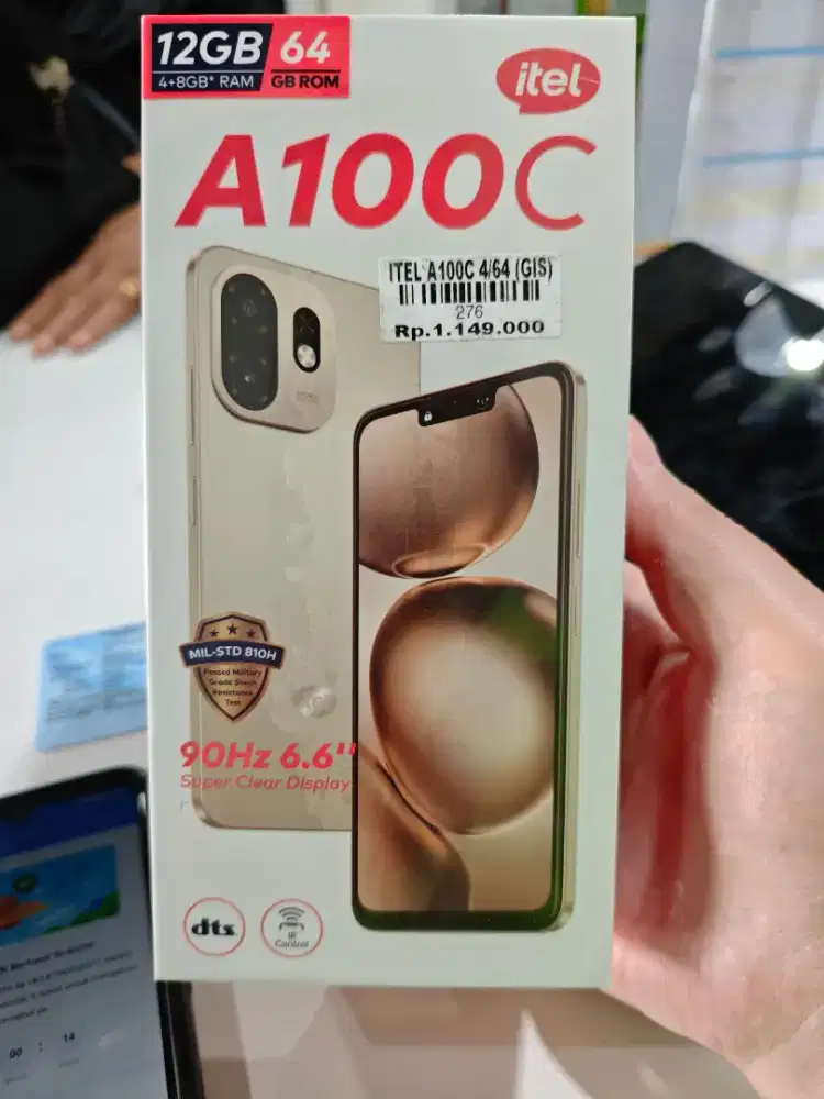 Itel ready stok ditoko atlantis