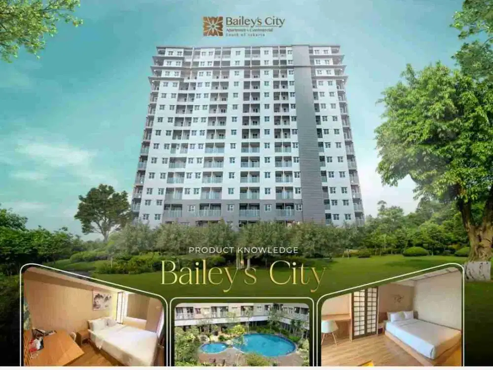 Dijual Apartemen Baileys City Type 2BR | Luas 50 m² | Lokasi Strategis | Harga Menarik