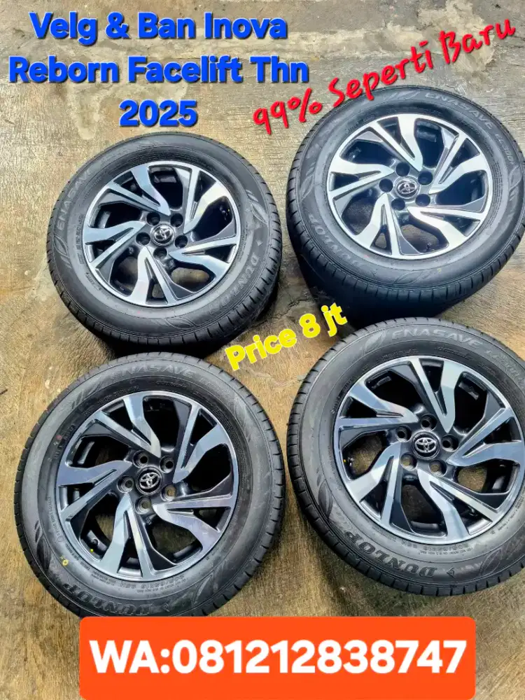 Velg & Ban Inova Reborn Facelift 2025