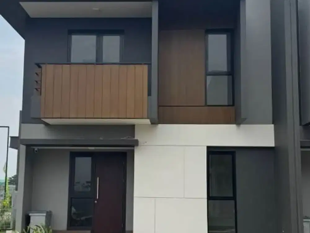 Rumah Baru 2 Lantai Hoek, Semi Furnished Siap Huni Di Regia Residence Summarecon Crown Gading