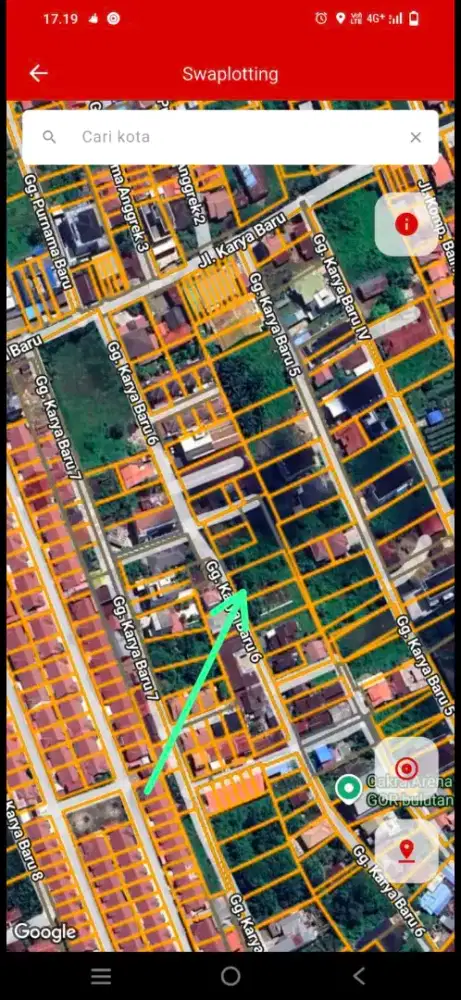 Tanah karya baru 6 purnama