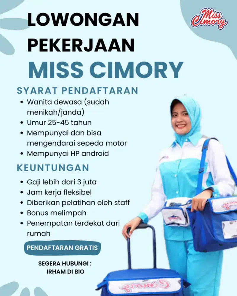 LOWONGAN KERJA KHUSUS WANITA