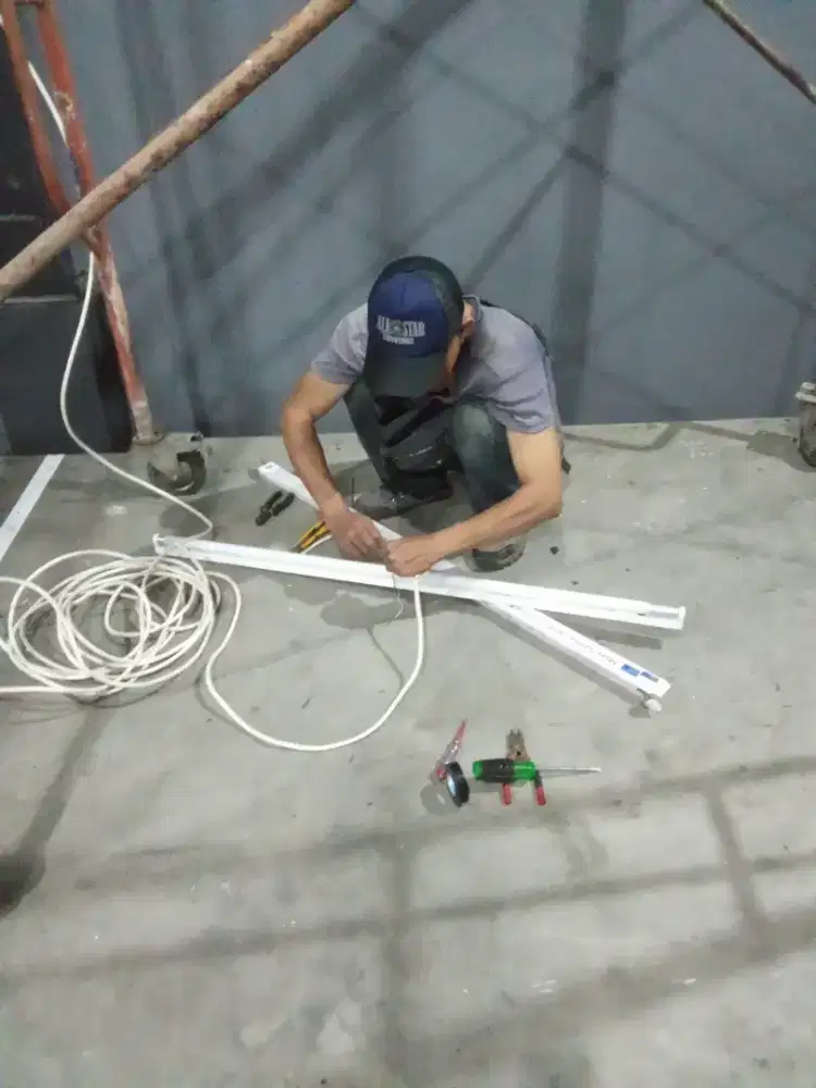 Jasa pemasang kanopi pagar las instalasi listrik perwatan dll