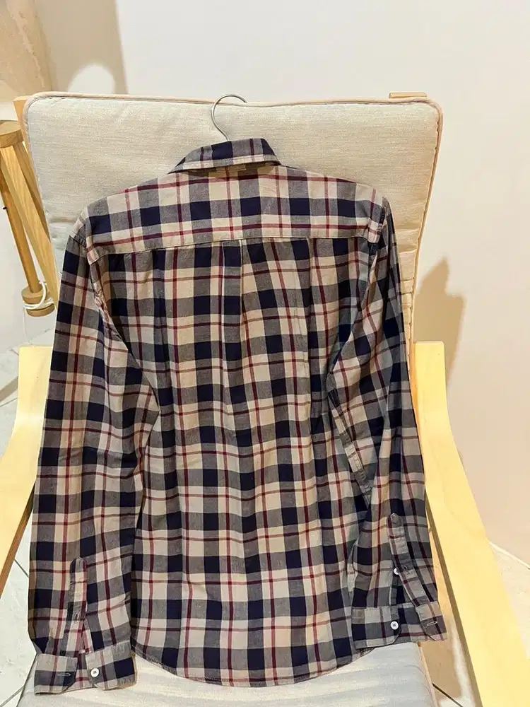 Kemeja Flanel Executive Pria Premium