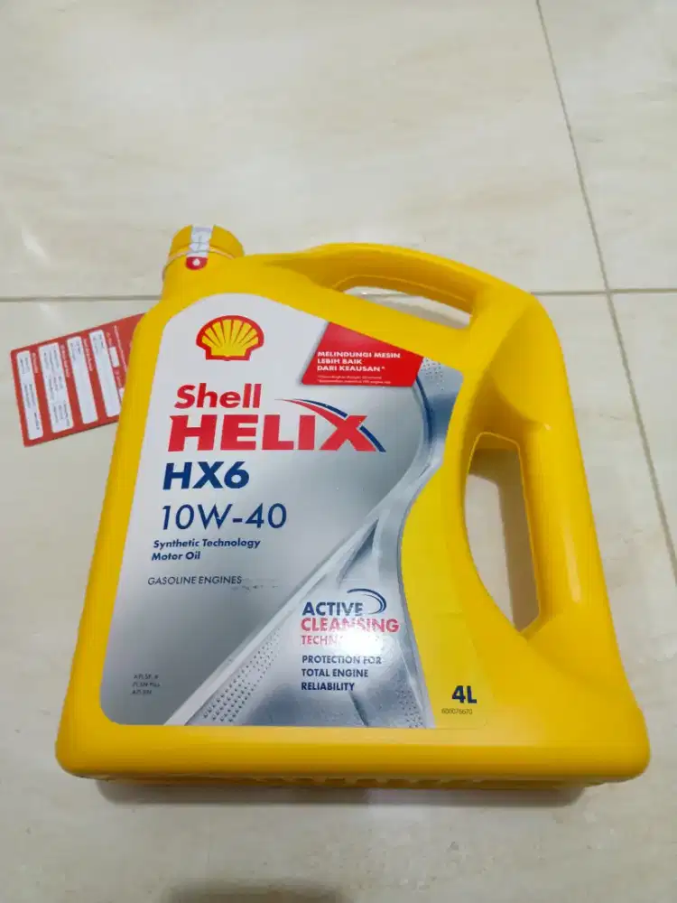 Oli mobil 4L Shell Helix HX6 10W 40