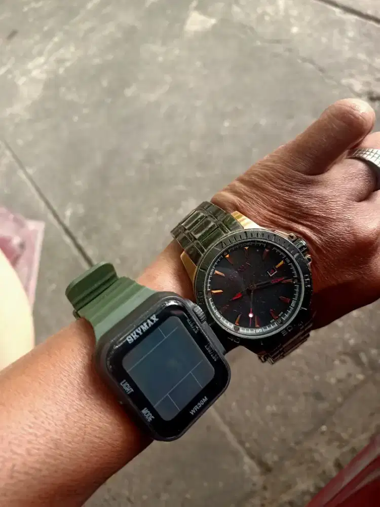 Di jual yg minat dan hobi jam tangan original dan tahan air ,lkp