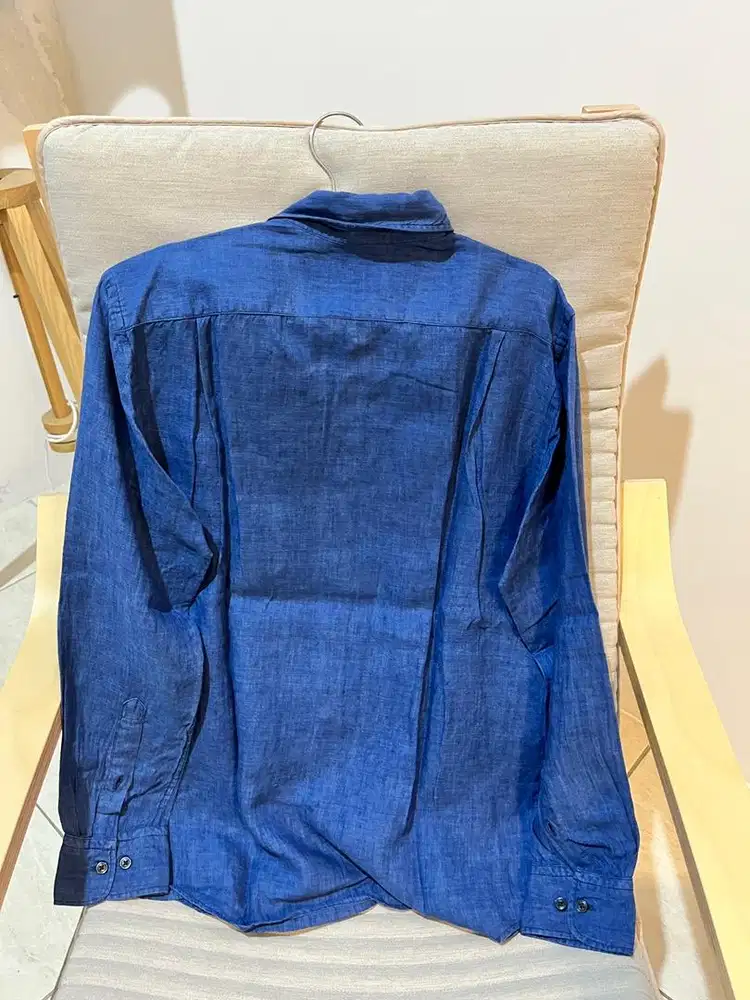 Uniqlo kemeja linen dan shanghai premium