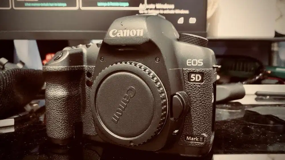 Jual canon 5d mark II . Normal semua