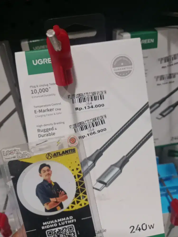 USB ugreen c to c 40w nylon 1M