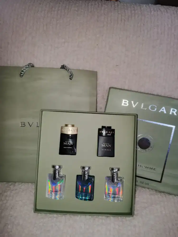 SALE ! Bvlgari homme miniature set