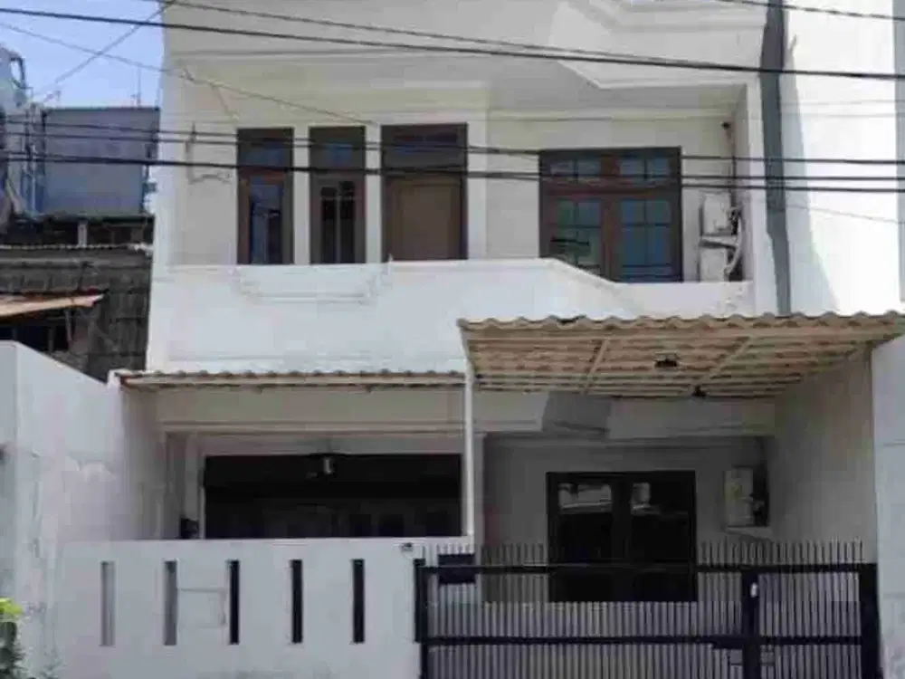 disewakan Sunter rapi 2½ lantai siap huni 6 x 21 hanya 100juta/th