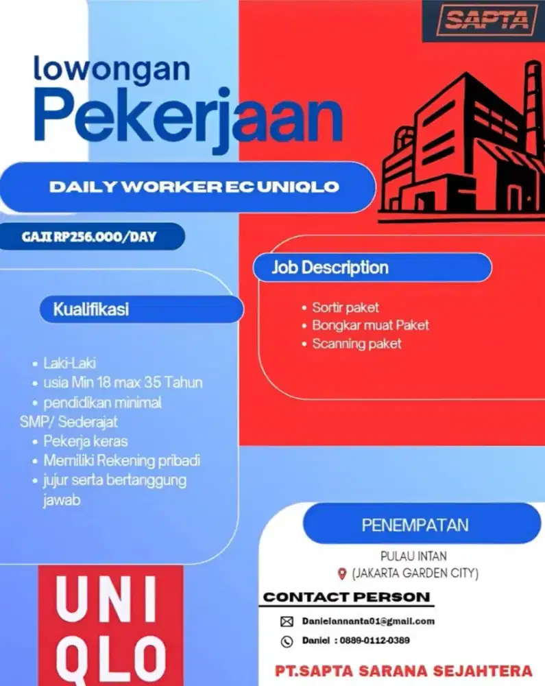 staff operation gudang