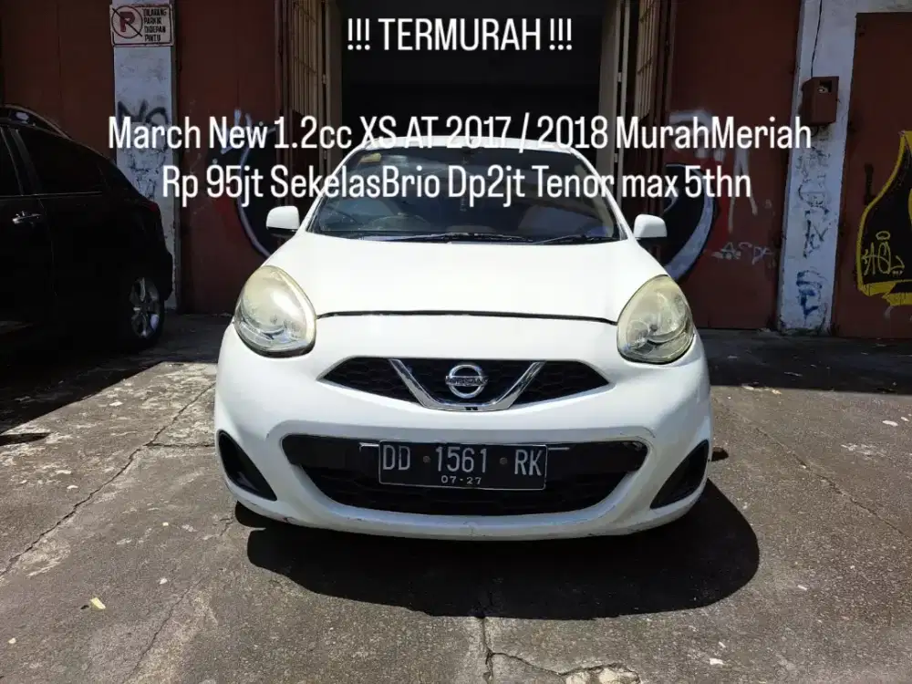 Nissan March 1.2cc XS AT 2017 / 2018 Langka Faceliftmodel Dp5jt