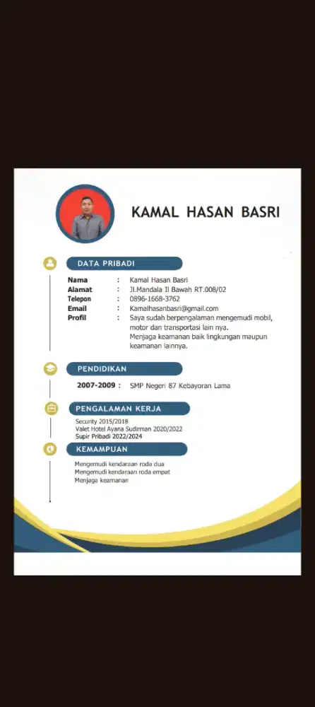 Cari pekerjaan drever pribadi