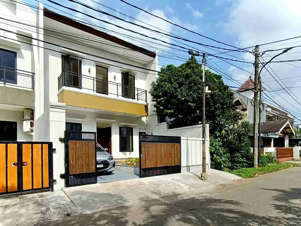 rumah baru bebas banjir murah bintaro jakarta selatan