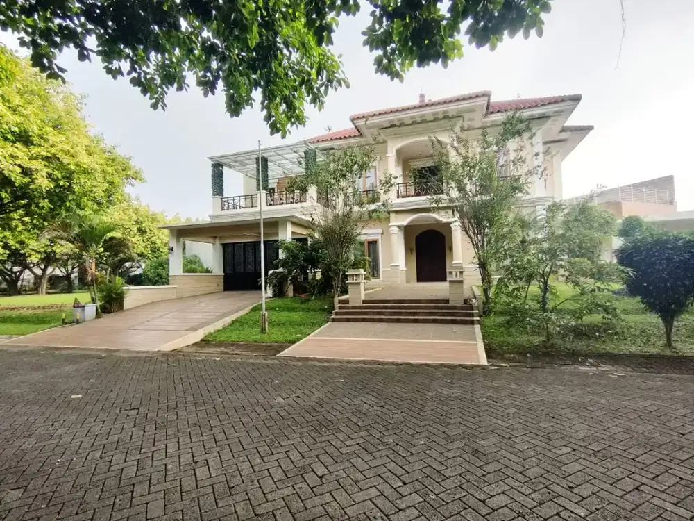 rumah private pool dijual cepat di perumahan kemang pratama