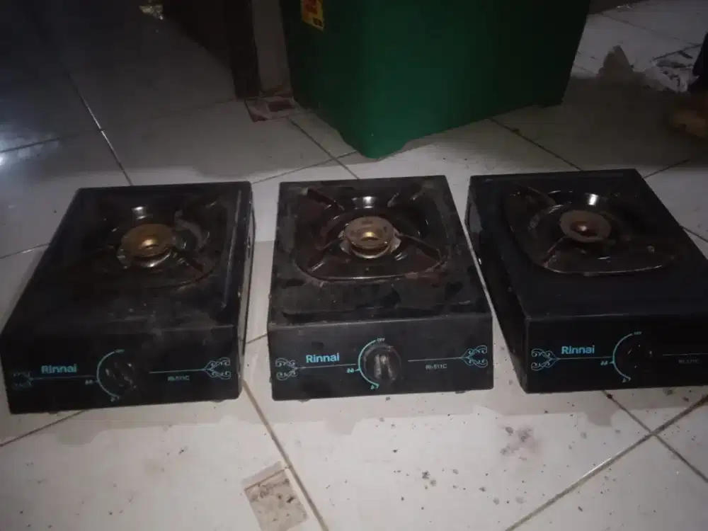 Kompor 1 tungku rinnai RI 511 C bekas