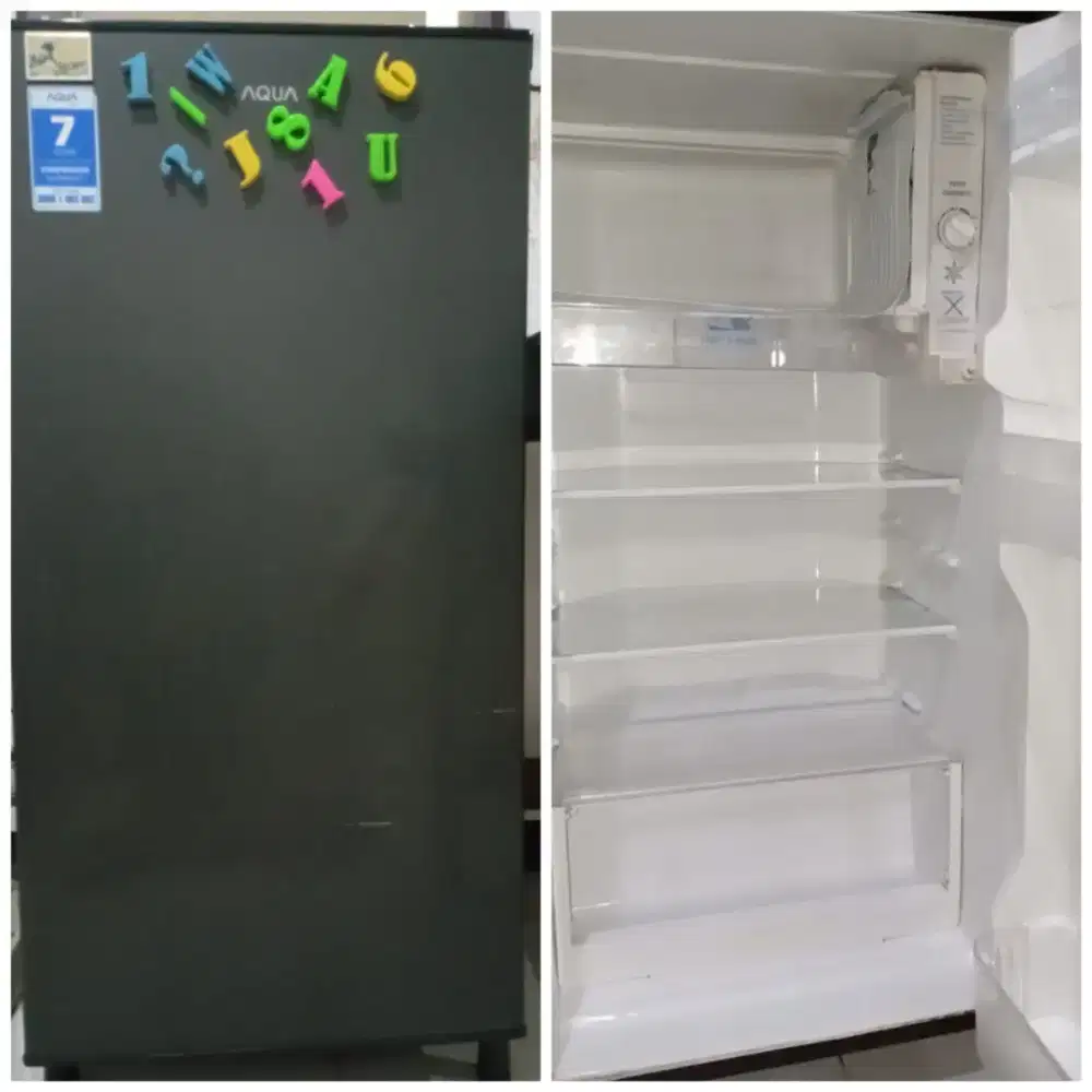 Lemari es 1 pintu aquos