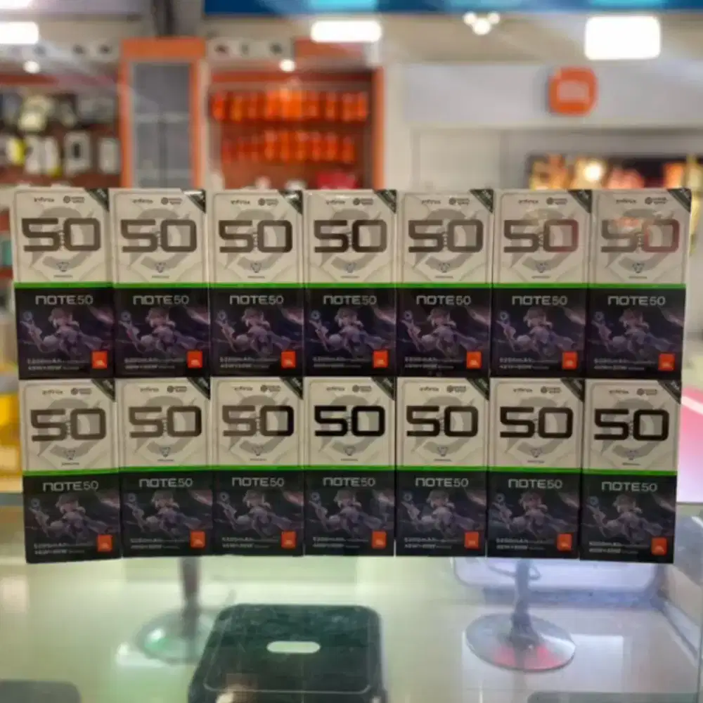 INFINIX NOTE 50 8/256GB GARANSI RESMI 1 TAHUN