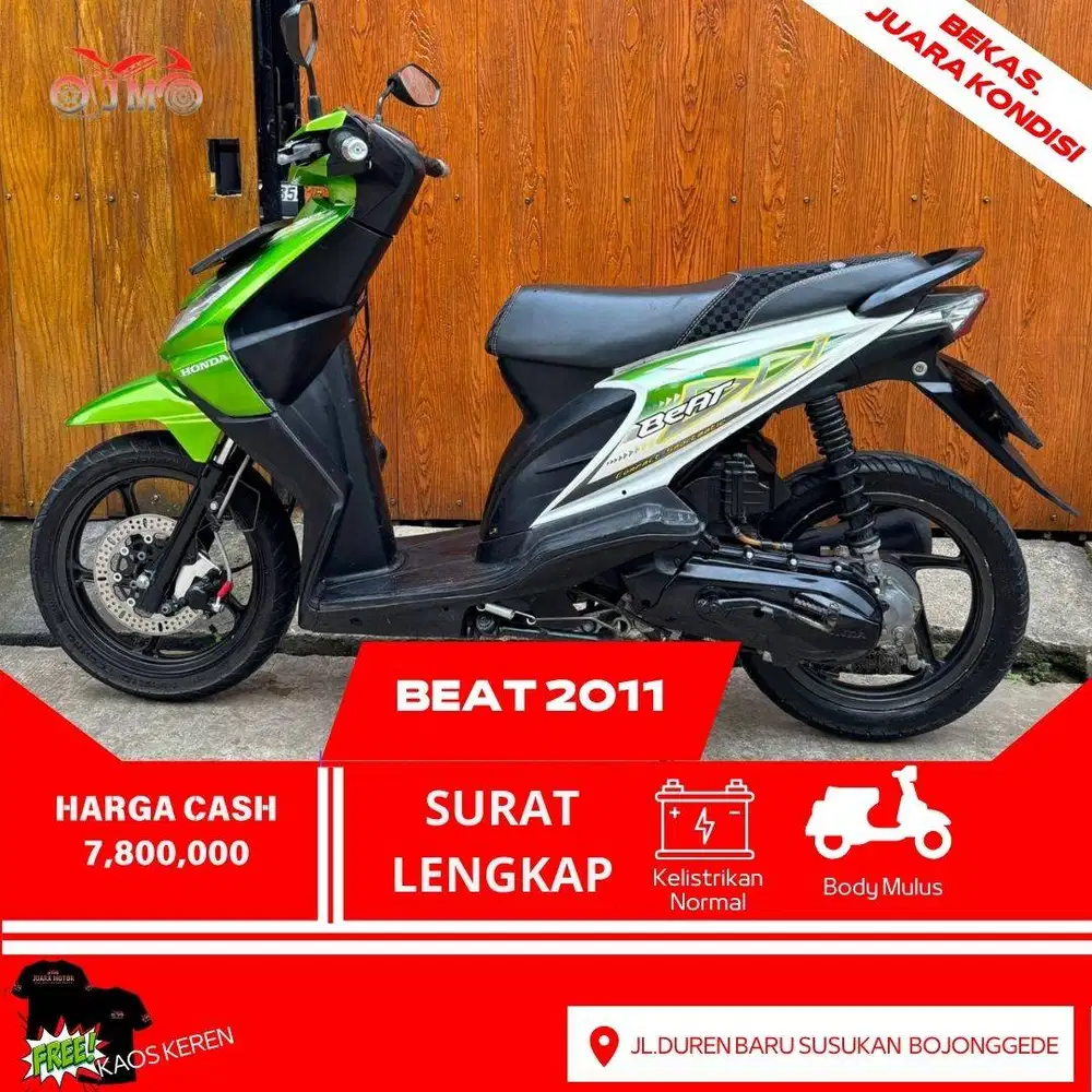 BEAT 2011 SURAT LENGKAP PAJAK AKTIF SURAT LENGKAP TERMURAH SIAP PAKAI