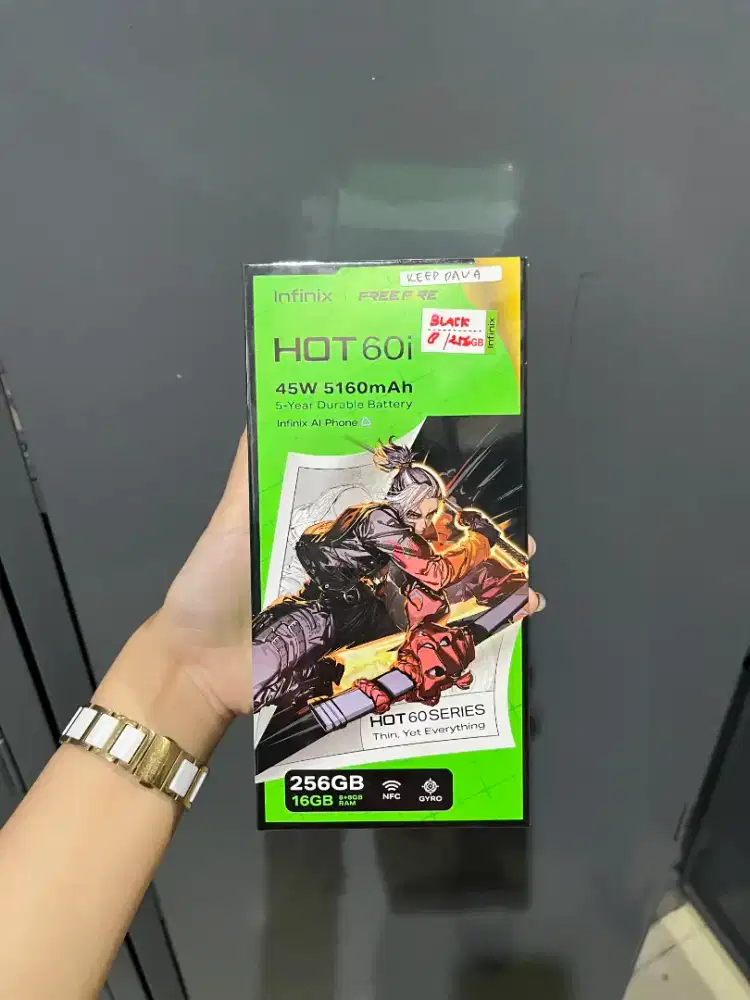 INFINIX HOT 60I RAM 8/256