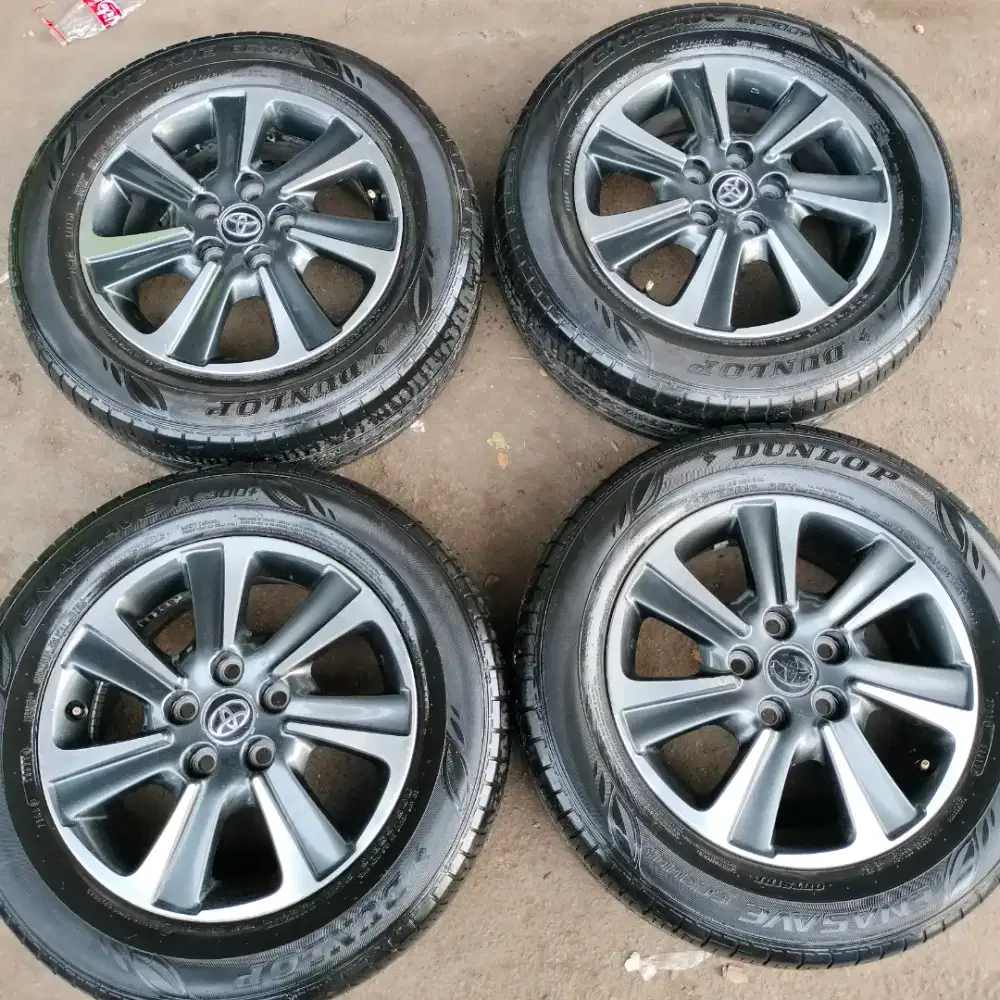 Velg original OEM Toyota voxy ring 16 pcd 5x114,3 ban 205/65 R16 4pcs