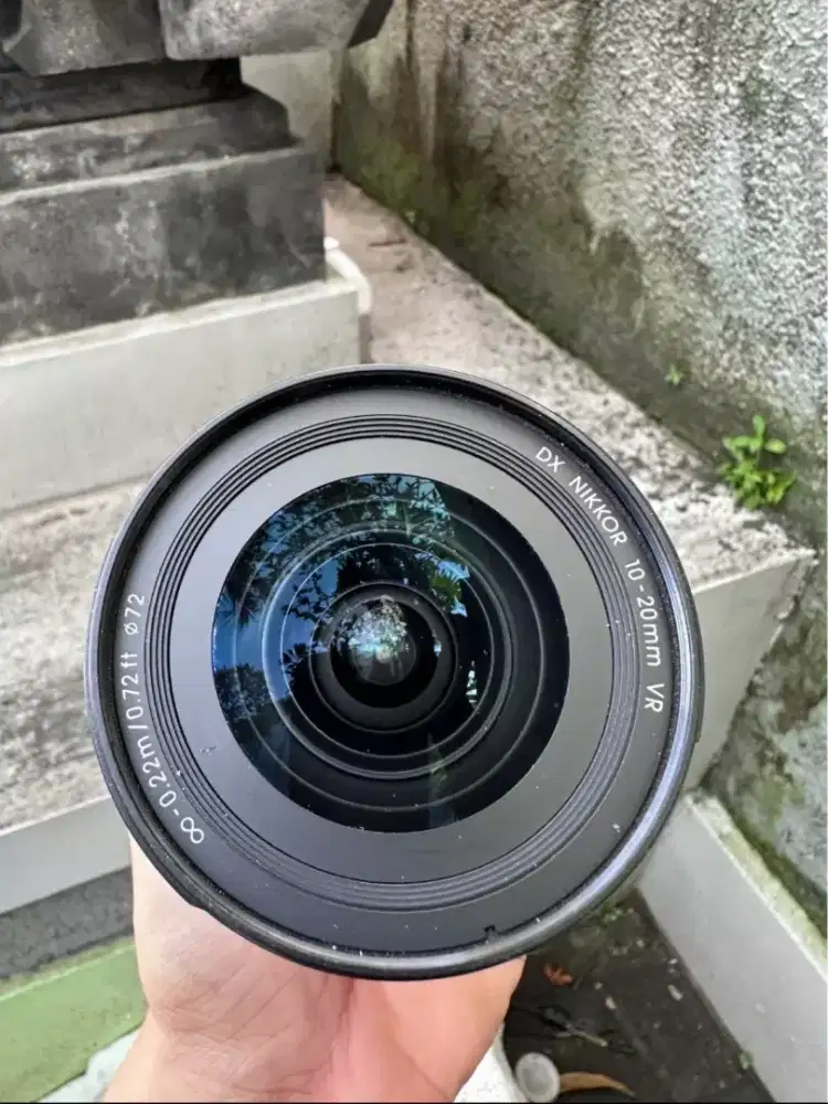 Lensa nikkor lens af-p dx nikkor 10-20mm f/4.5-5 .6 G vr