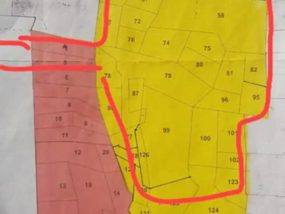 Dijual Lahan Zona Industri Lokasi Mayong,Jepara Luas 3,5 Ha