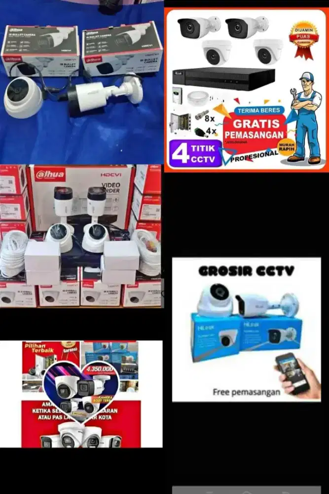 Cctv paketan siap pasang di Serpong Tangerang kota