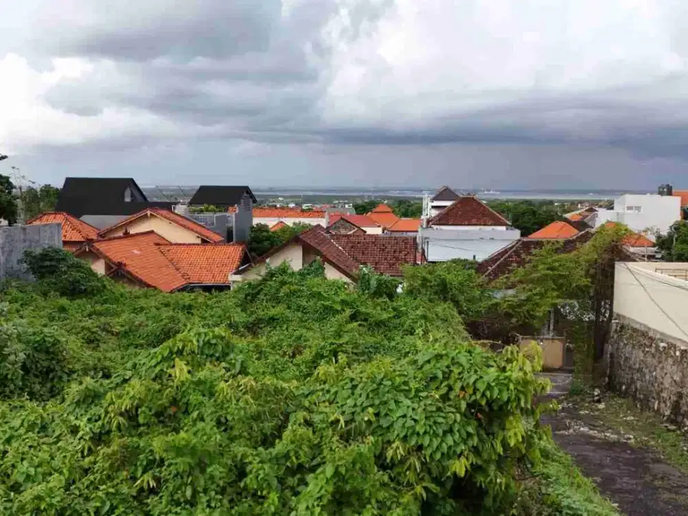 Tanah premium unblock tol Laut 500m2 Jimbaran idr 9jt/m2