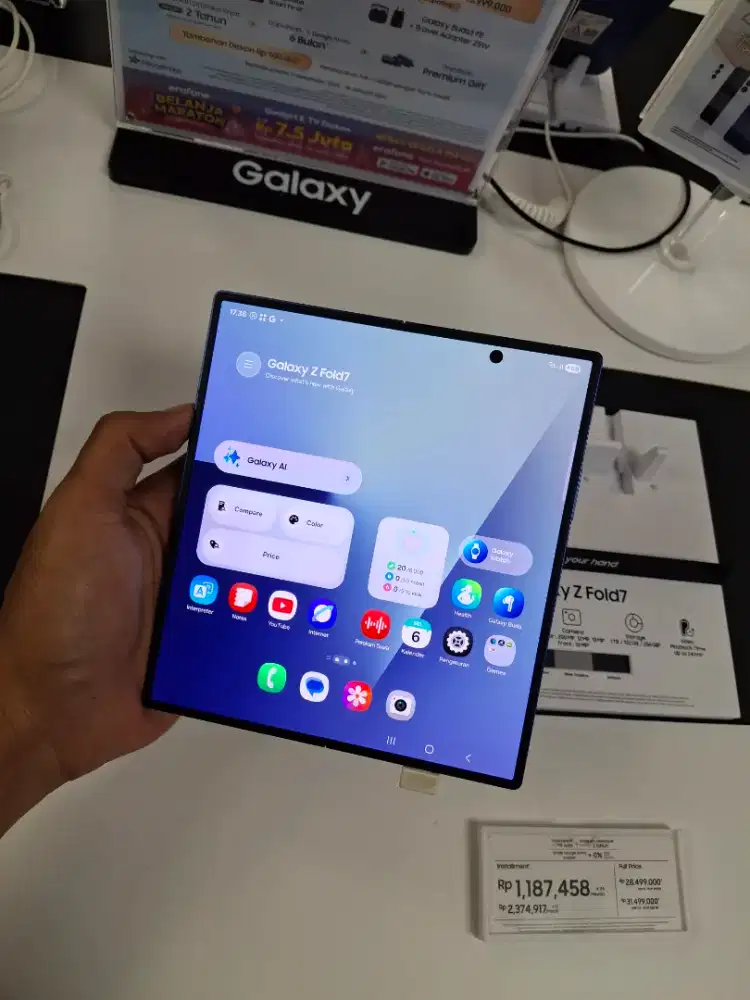 SAMSUNG Z FOLD7 BUNDLING BUDS 3 FE DAN FREE SPEAKER PREMIUM