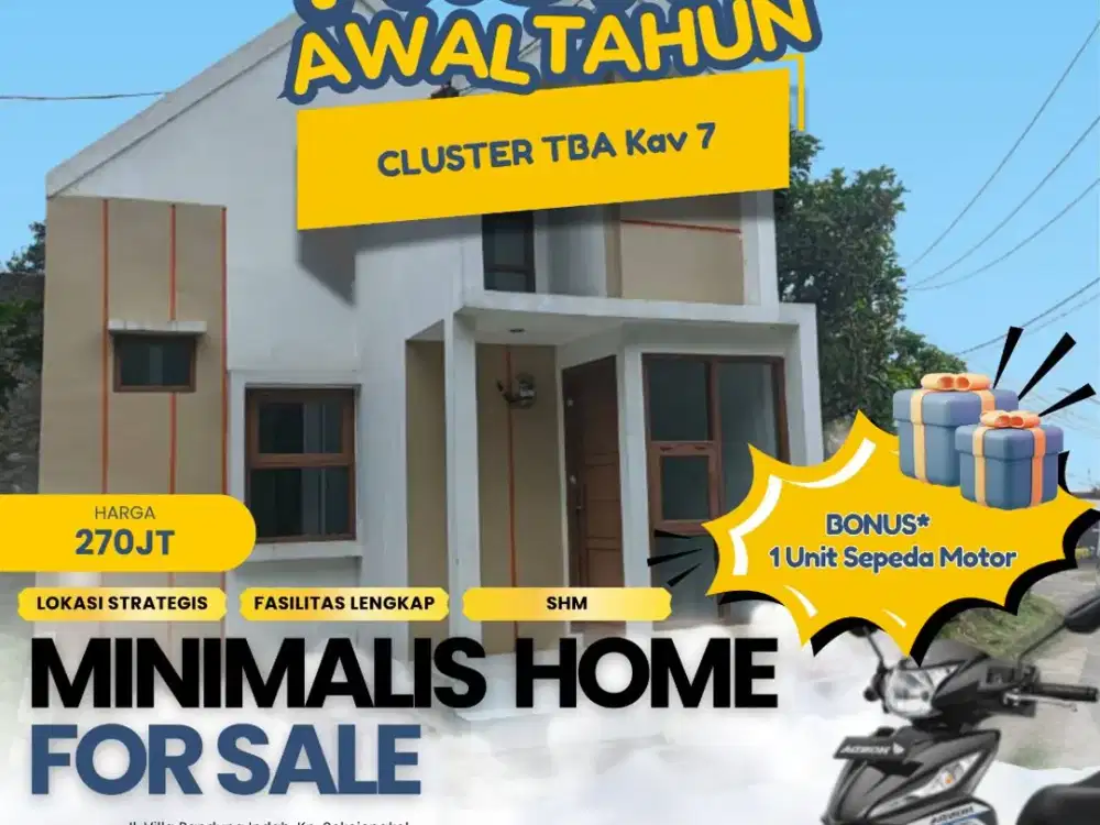 Dijual Rumah Murah Promo Siap Huni di Bandung Timur Lokasi Strategis dan Nyaman.