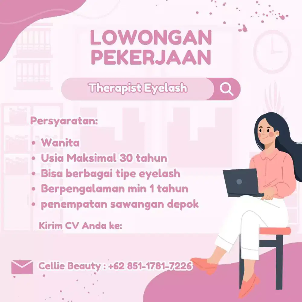 dibutuhkan therapist eyelashes